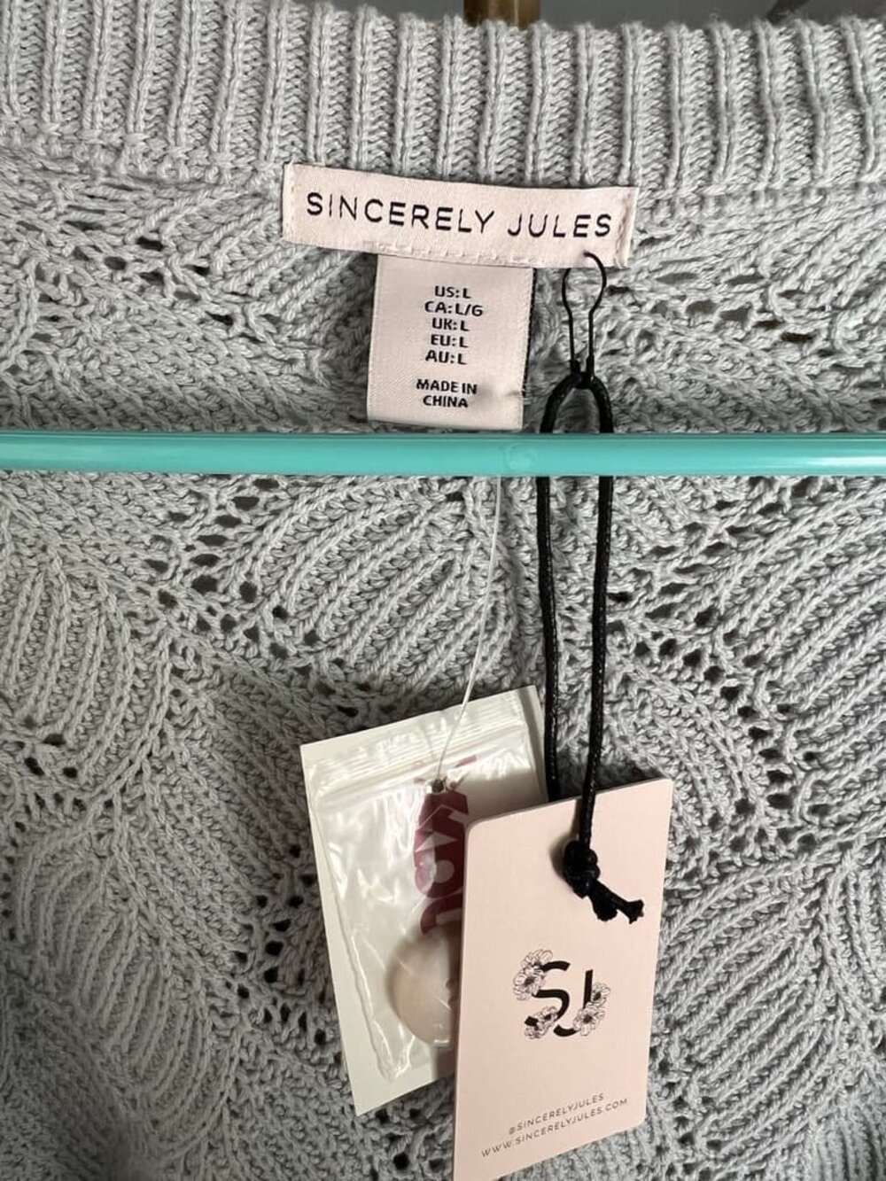 Jules Women_s Light Blue Knit